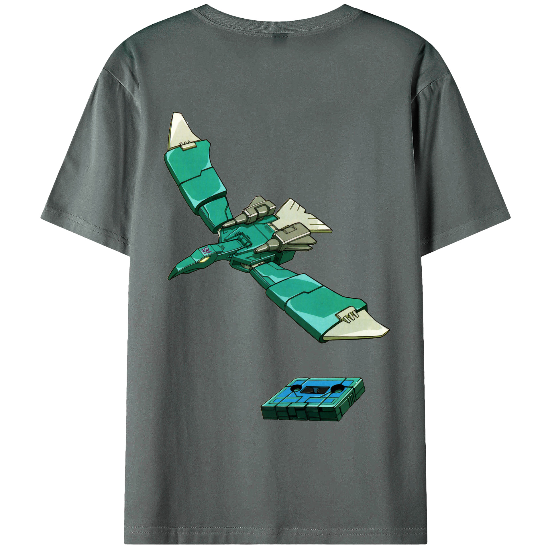 （画像用）  綿100％ メンズ半袖Tシャツ（バックプリント） 通気性
